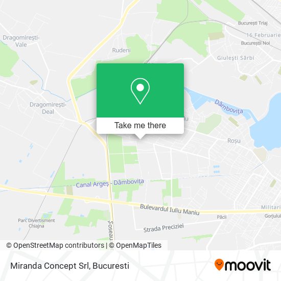 Miranda Concept Srl map