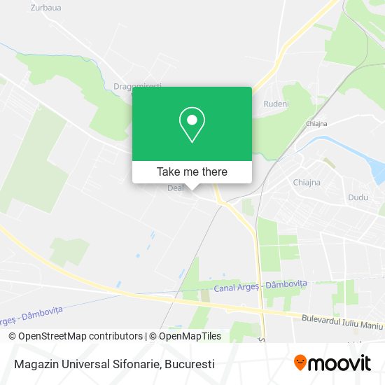 Magazin Universal Sifonarie map