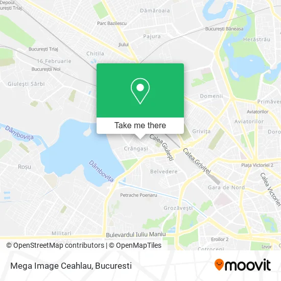 Mega Image Ceahlau map