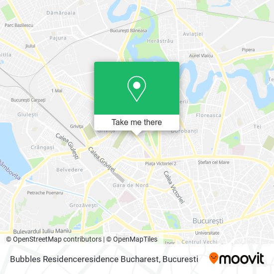 Bubbles Residenceresidence Bucharest map