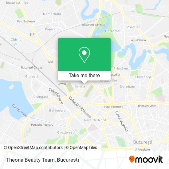 Theona Beauty Team map