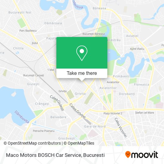 Maco Motors BOSCH Car Service map