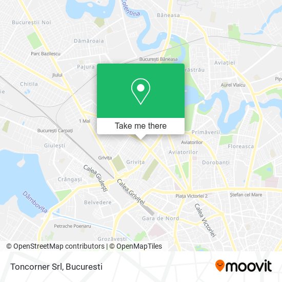 Toncorner Srl map