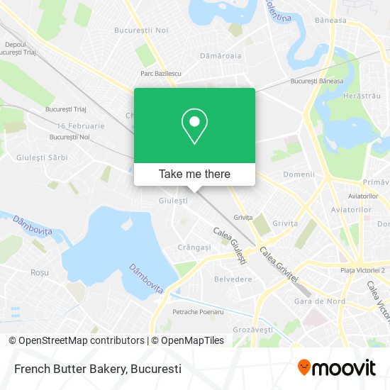 French Butter Bakery map
