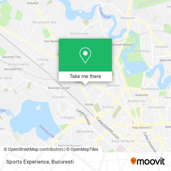 Sports Experience map
