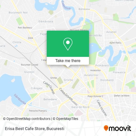 Erisa Best Cafe Store map
