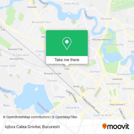 Iqbox Calea Grivitei map