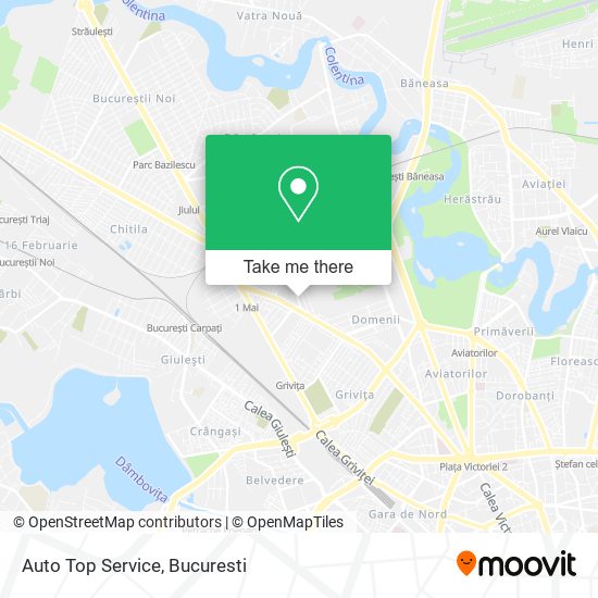 Auto Top Service map