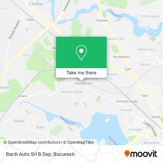 Bardi Auto Srl B Dep map