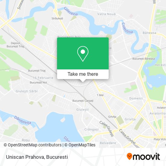 Uniscan Prahova map