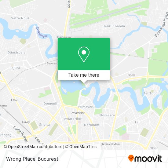 Wrong Place map