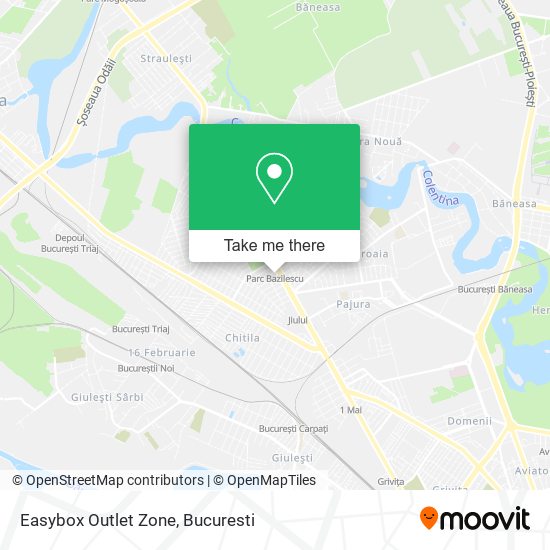 Easybox Outlet Zone map