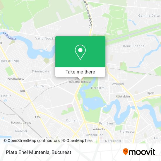 Plata Enel Muntenia map