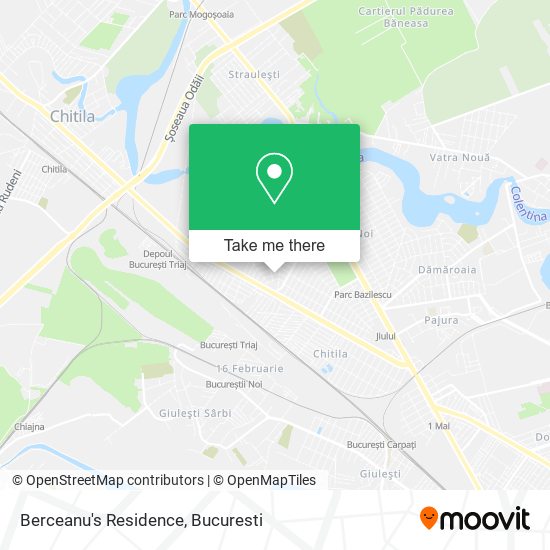Berceanu's Residence map