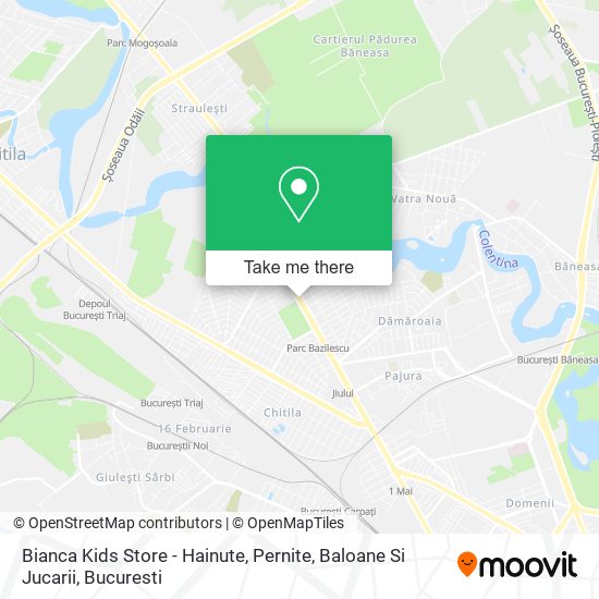 Bianca Kids Store - Hainute, Pernite, Baloane Si Jucarii map