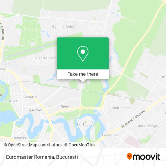 Euromaster Romania map
