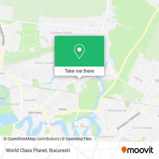 World Class Planet map