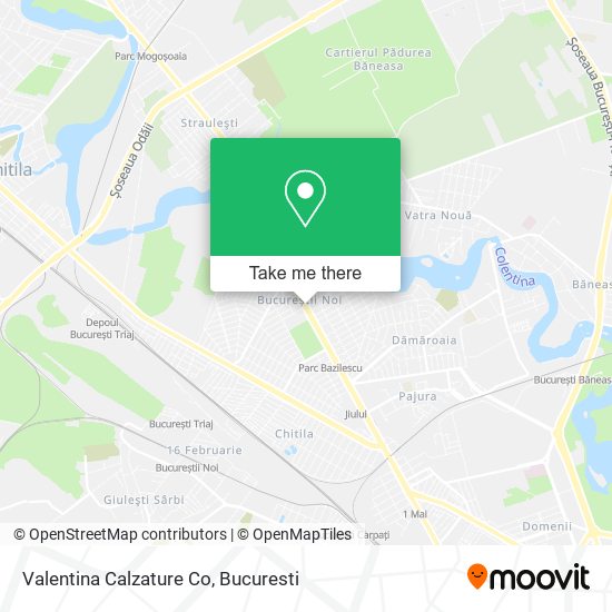 Valentina Calzature Co map
