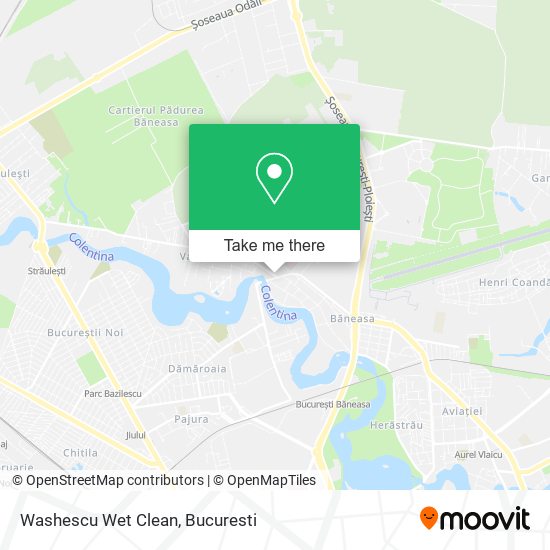Washescu Wet Clean map