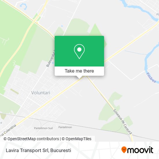 Lavira Transport Srl map