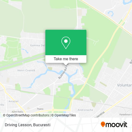 Driving Lesson map