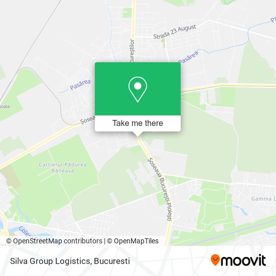 Silva Group Logistics map