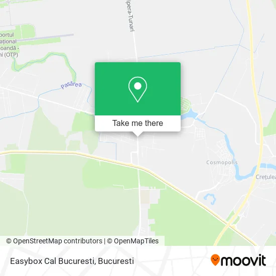 Easybox Cal Bucuresti map