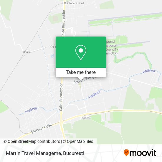 Martin Travel Manageme map