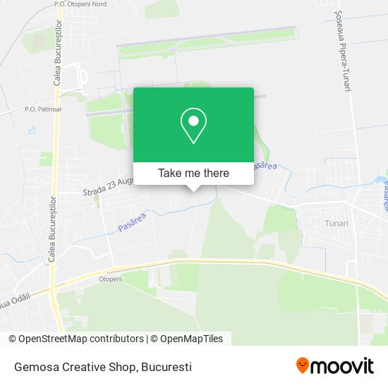 Gemosa Creative Shop map