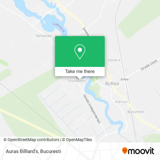 Auras Billiard's map