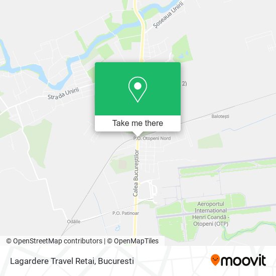 Lagardere Travel Retai map