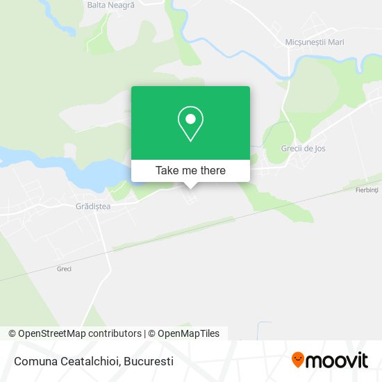 Comuna Ceatalchioi map
