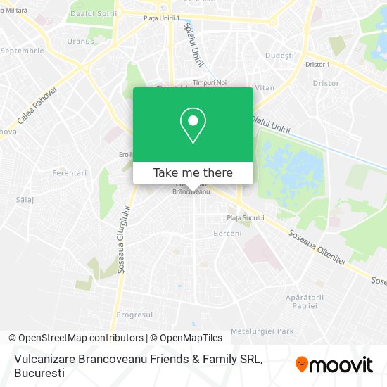Vulcanizare Brancoveanu Friends & Family SRL map