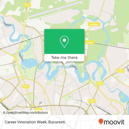 Career Innovation Week map