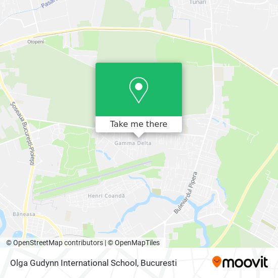Olga Gudynn International School map