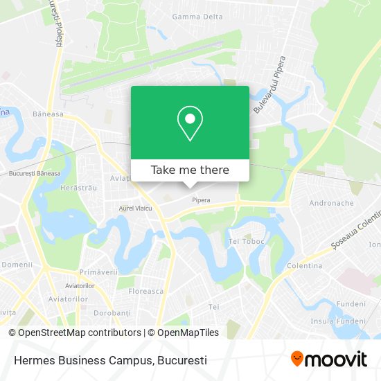 Hermes Business Campus map