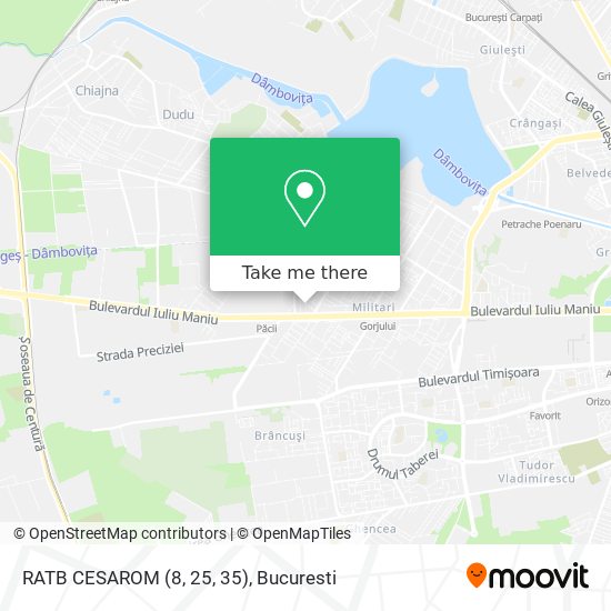 RATB CESAROM (8, 25, 35) map