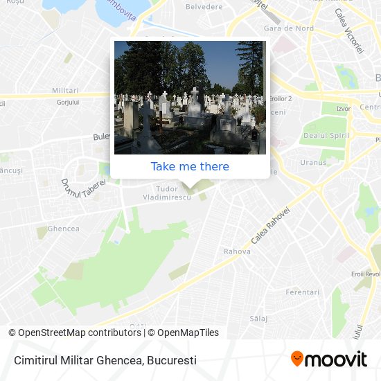 Cimitirul Militar Ghencea map