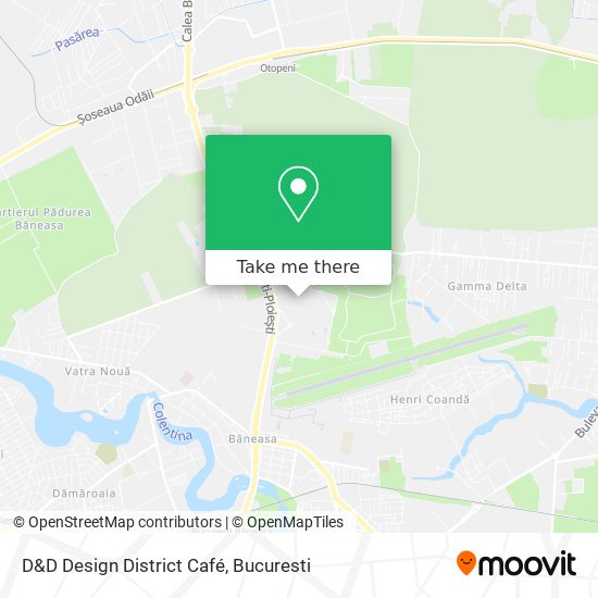D&D Design District Café map