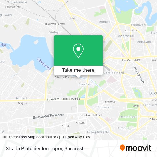 Strada Plutonier Ion Topor map
