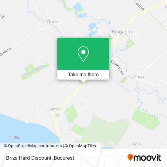Briza Hard Discount map