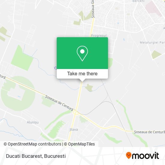 Ducati Bucarest map