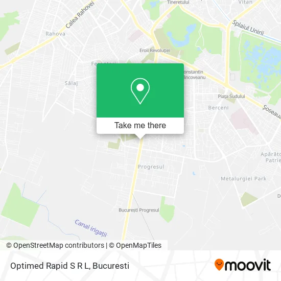 Optimed Rapid S R L map