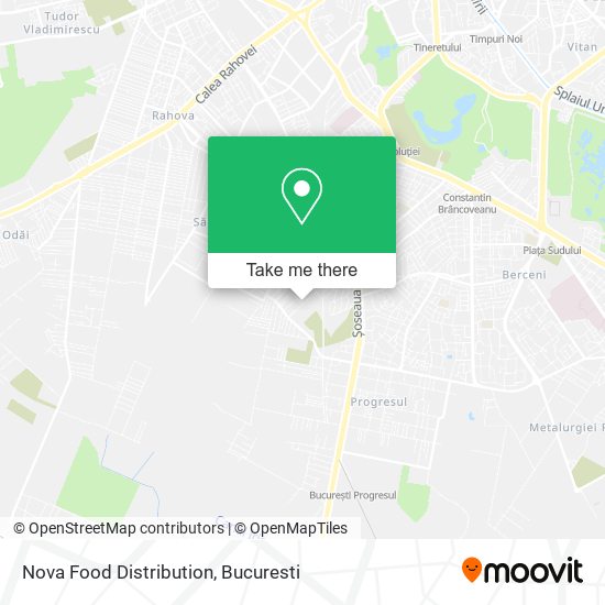 Nova Food Distribution map