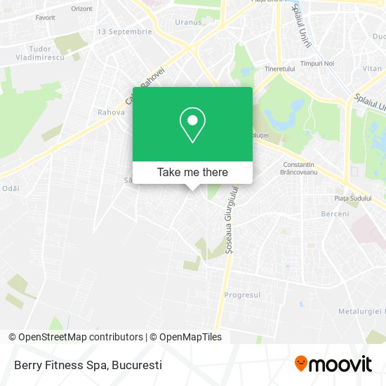 Berry Fitness Spa map