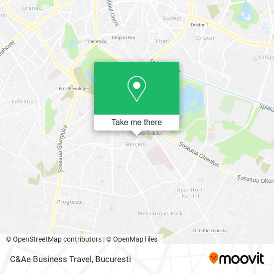 C&Ae Business Travel map