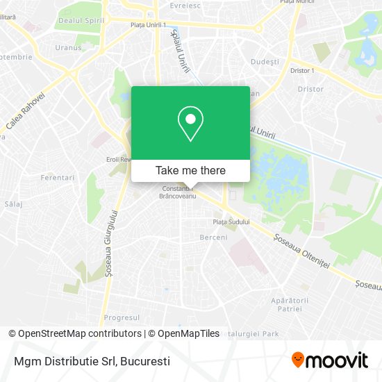 Mgm Distributie Srl map