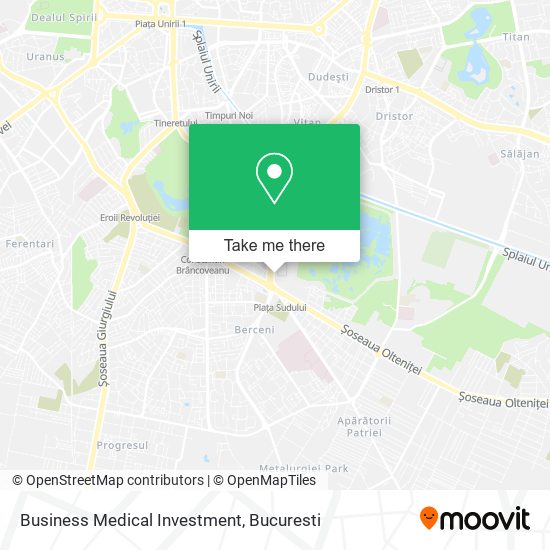 Business Medical Investment map