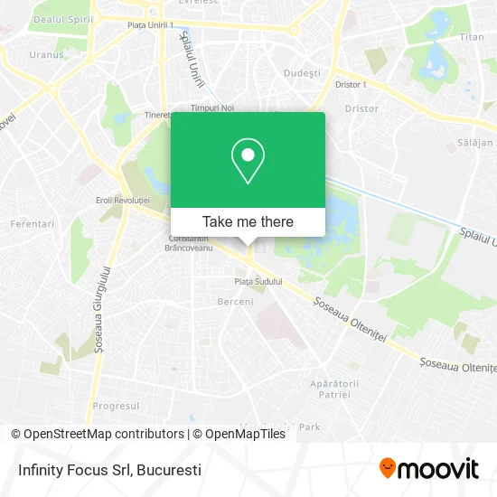 Infinity Focus Srl map