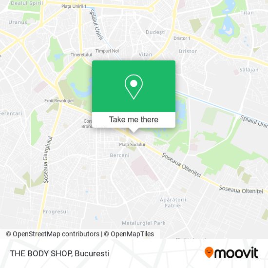 THE BODY SHOP map